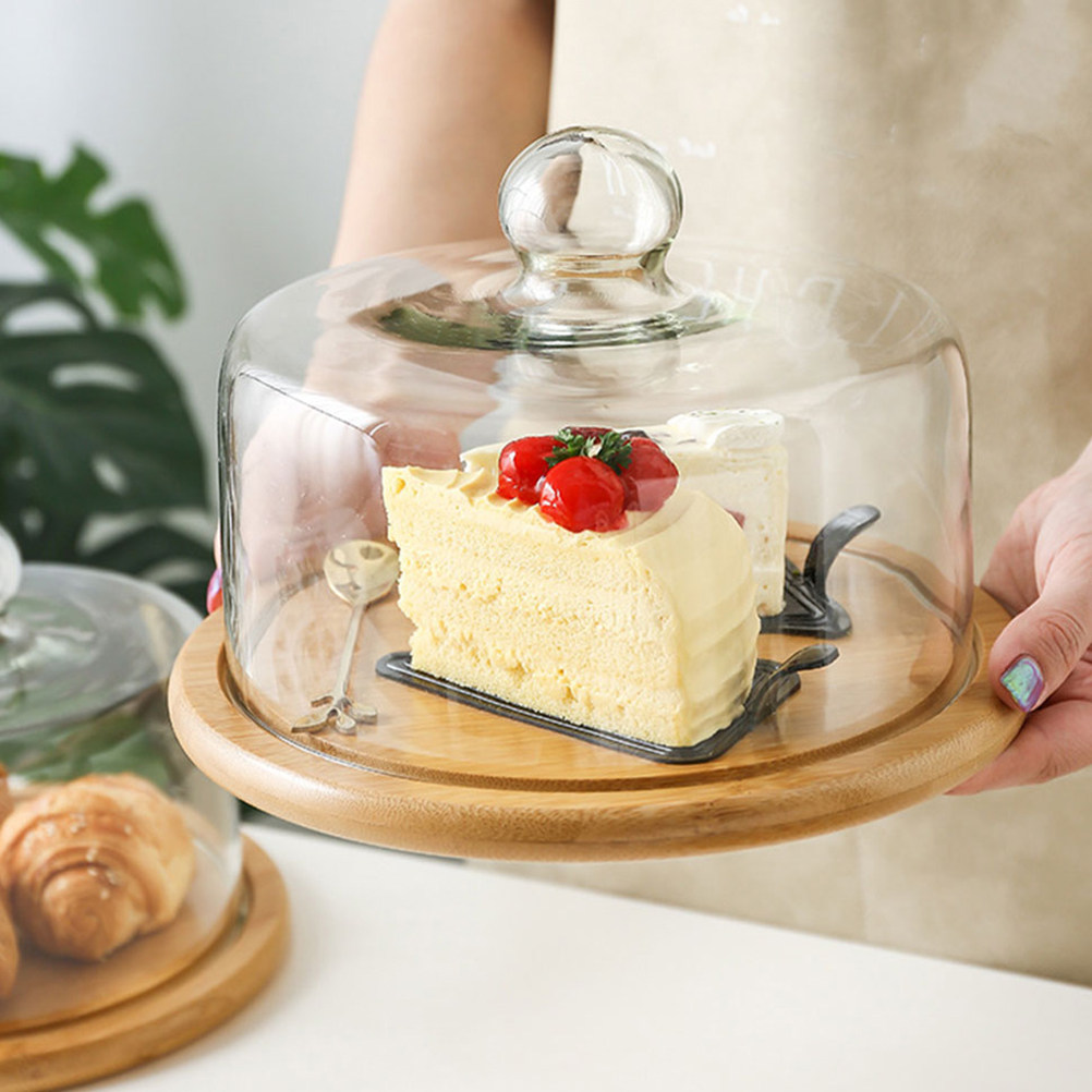 18 cm Şeffaf Cam Tatlı Kubbesi - Plastic Dome Clear incelemesi ve fiyatı